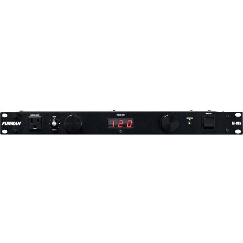M-8DX 120V/15A Power Conditioner with Lights and Voltmeter