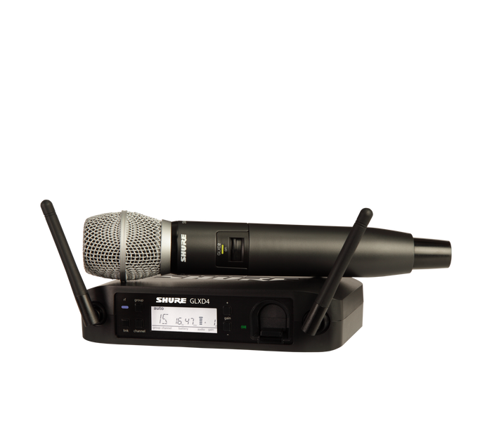 GLXD24/SM86 Wireless Handheld Microphone System
